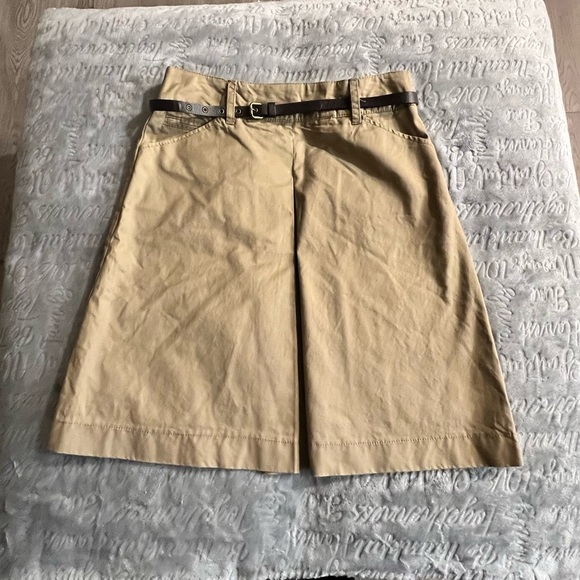 Mng by mango Women  A-line skirt tan color - Picture 1 of 9